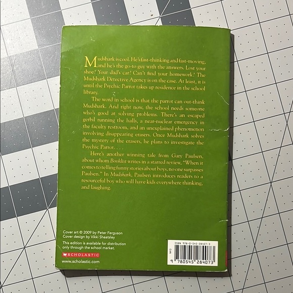 Scholastic 'Mudshark' by Gary Paulsen - Colorful Cover - Picture 2 of 4